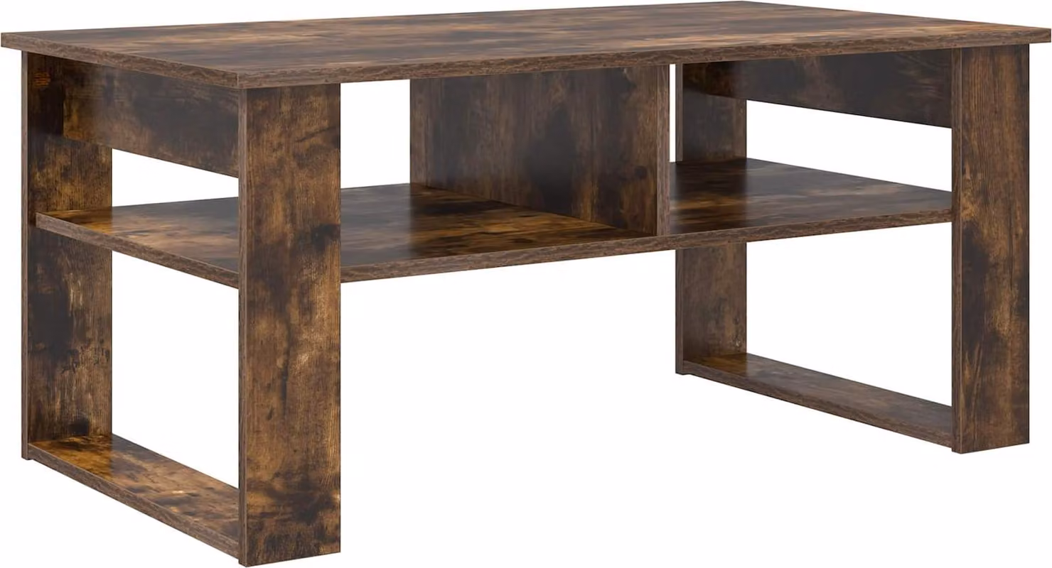 Tavolino da salotto Rovere fumé 96 x 54 x 44 cm