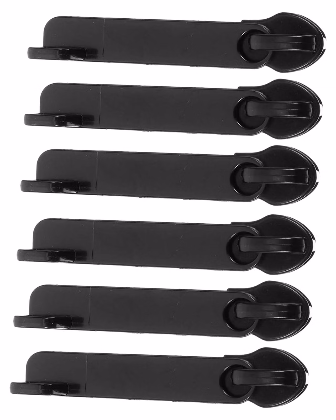 Kit di riparazione per cerniere, 6 pezzi, metallo, colore nero