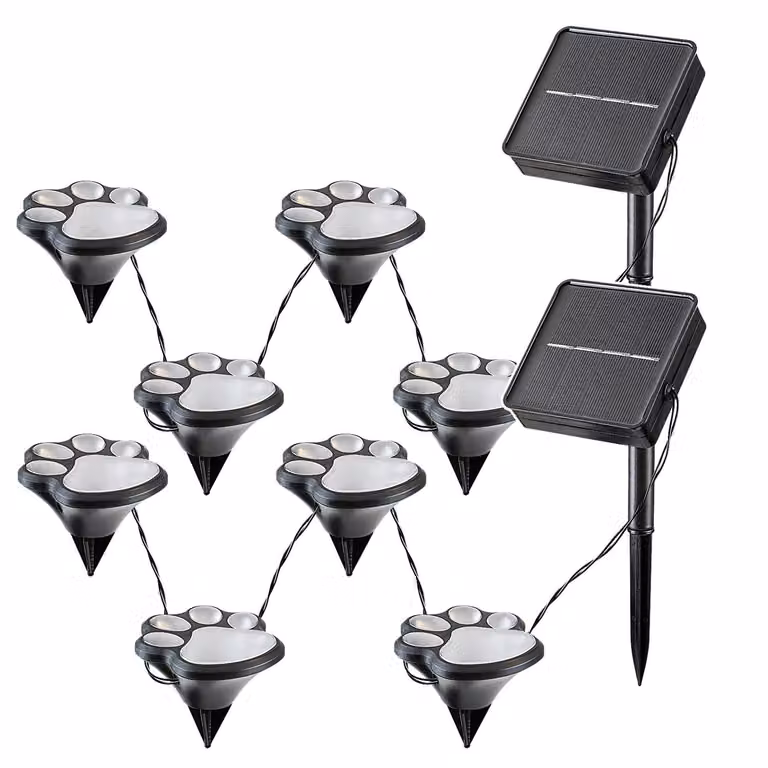 Rabalux - 2 set di lampade solari LED, grado di protezione IP44, batteria da 600 mAh, modello Wigry
