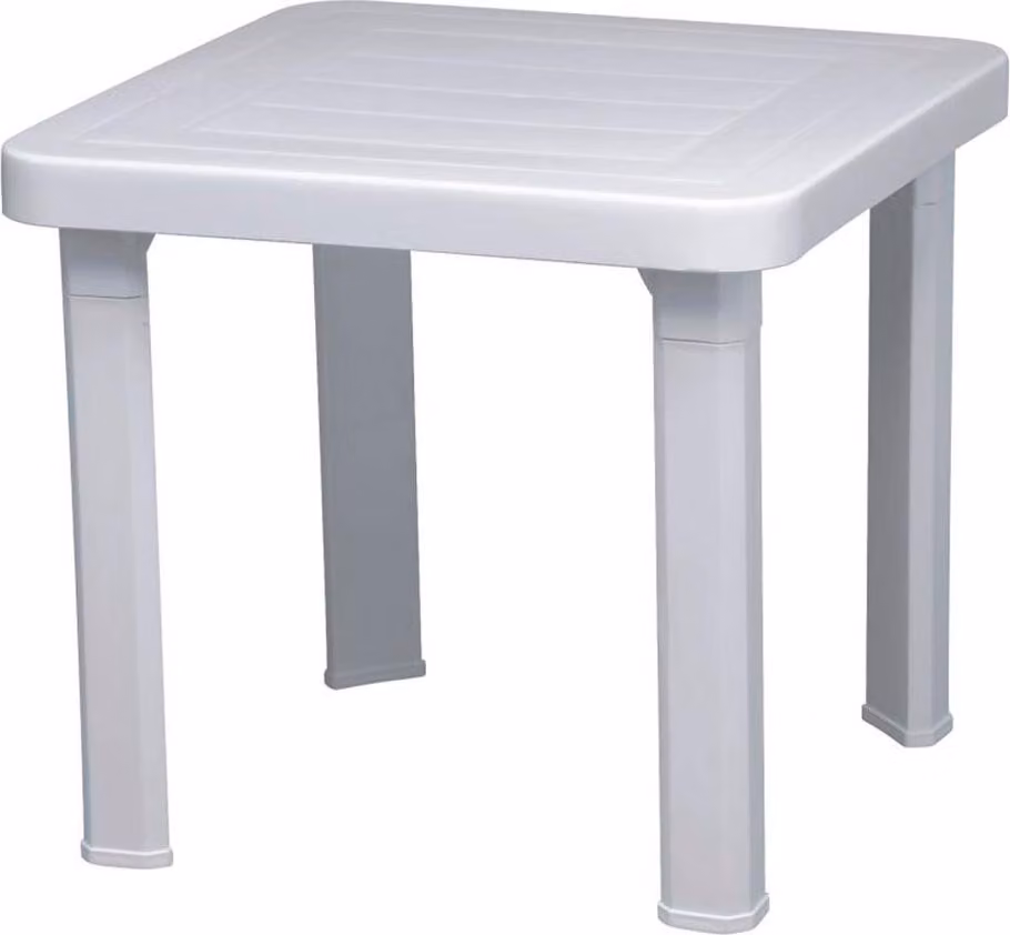 Garbar Andorra Tavolo da giardino Bianco Bianco Taglia unica