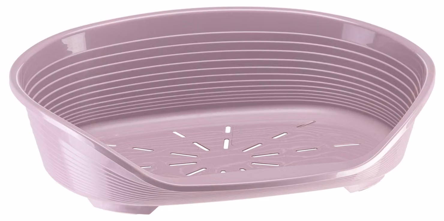 Cuccia per cani in plastica SIESTA DLX 6 rosa 70,5x52x23,5cm FP