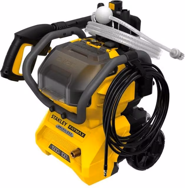 Idropulitrice STANLEY FatMax SFMCPW1500B Gialla in Alluminio e Plastica (Solo corpo) – 1