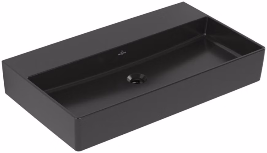Villeroy & Boch Memento 2.0 lavabo mural, sans trou pour robinet, sans trop-plein, poncé, 800x470mm, 4A228FS5, 4A228FS5
