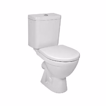 Jika Lyra plus - WC combinato, scarico posteriore, lavaggio di fondo, bianco H8263860002423