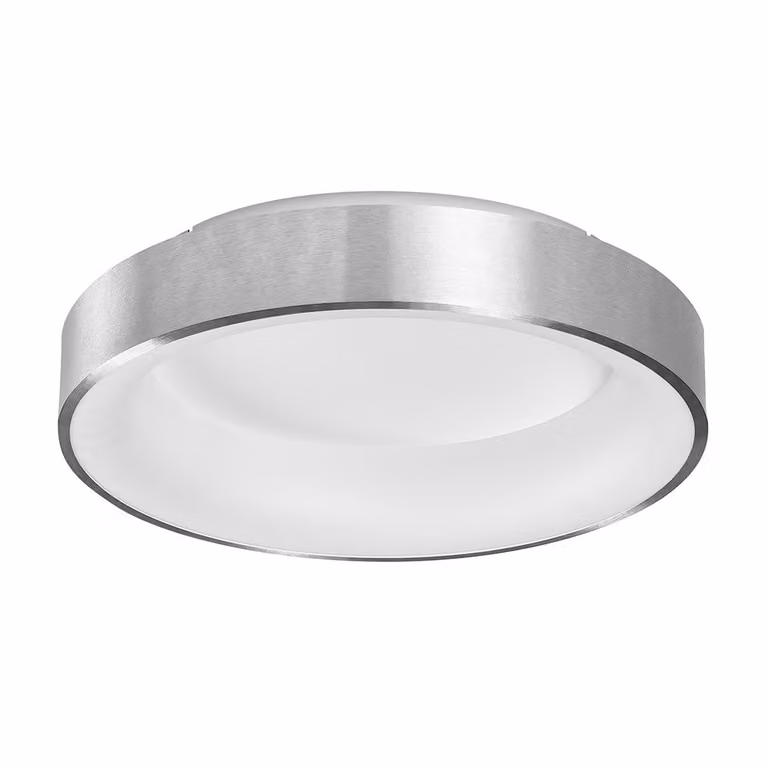 LEDVANCE SUN@HOME CIRCULAR plafoniera, argento, 18,5W, 500lm, luce bianca regolabile (2200K-5000K), controllabile in continuo, dimmerabile, regola automaticamente la luce in base al bioritmo, classe di protezione IP20