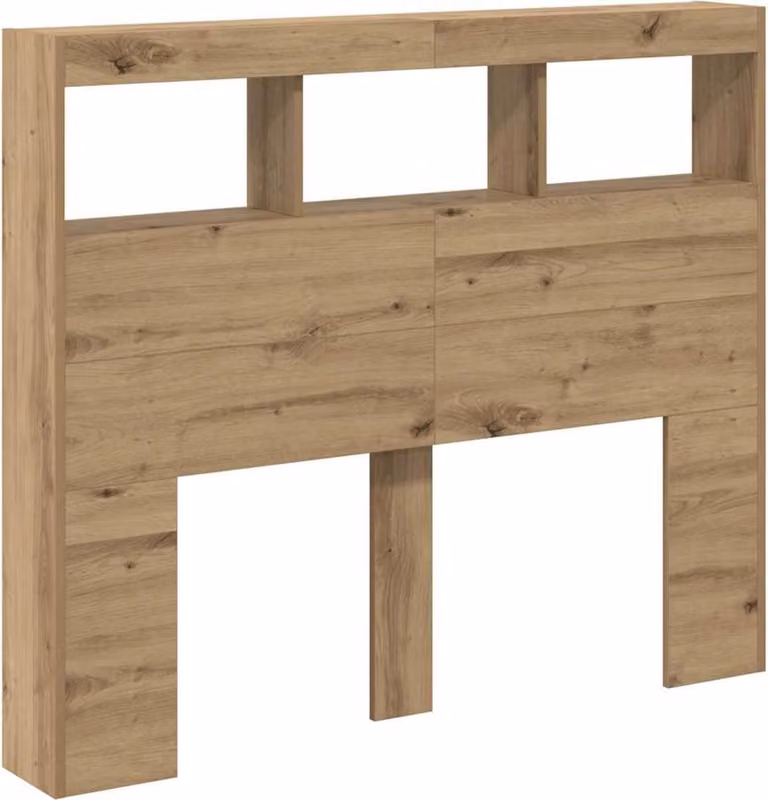 Testiera Rovere artigianale 120 x 17 x 102 cm Legno multistrato