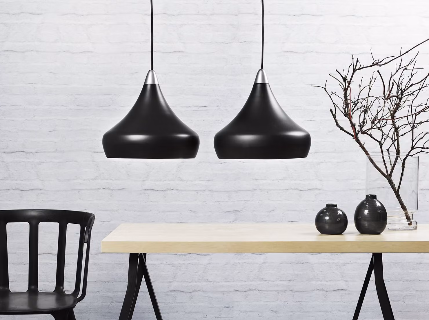 Nordlux Pendellampe Fascino 30, Schwarz, Ip20, 60W, 77213003