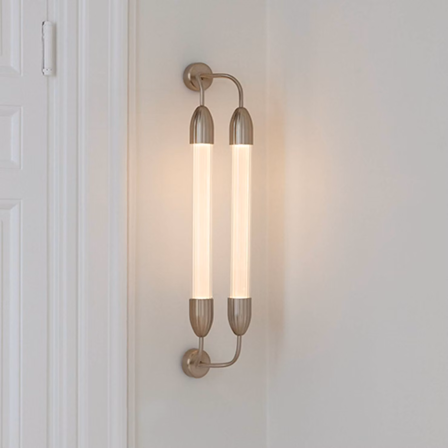 UMAGE Applique da parete di design Lemon Squeeze, dimmerabile, Ottone / Oro, Soggiorno / Sala da pranzo, Metallo, Design, Applique