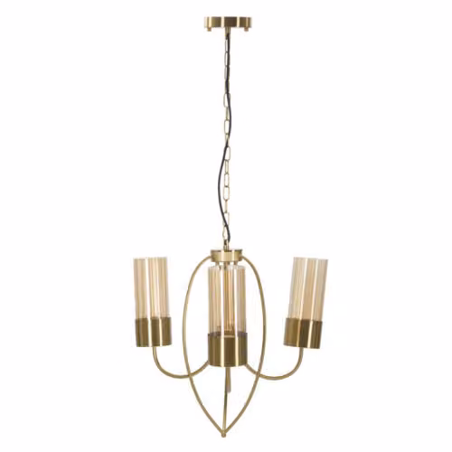 Lampada a sospensione LAMPADARIO VERSAILLES 3 LUCI CM Ø 60X103 Mauro Ferretti