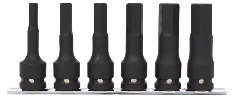 KS TOOLS 1/2" Set di bussole lunghe 6 pezzi - 515.1104