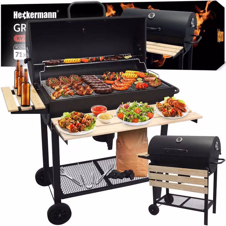 Barbecue a carbonella Heckermann KY1813-24F
