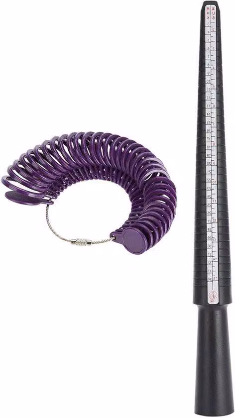 Misuratore ad anello in plastica da 26 cm