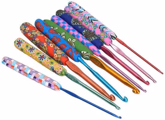 Set di impugnature ergonomiche in alluminio per principianti, disponibili in diverse misure (da 2,0 a 6,0 mm), resistenti e durevoli. Il set contiene 9 pezzi