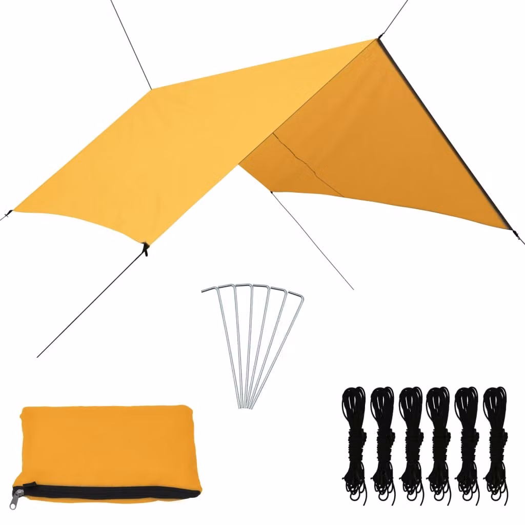 Telo protettivo per esterni Living Store, dimensioni 3x2,85 metri, colore giallo