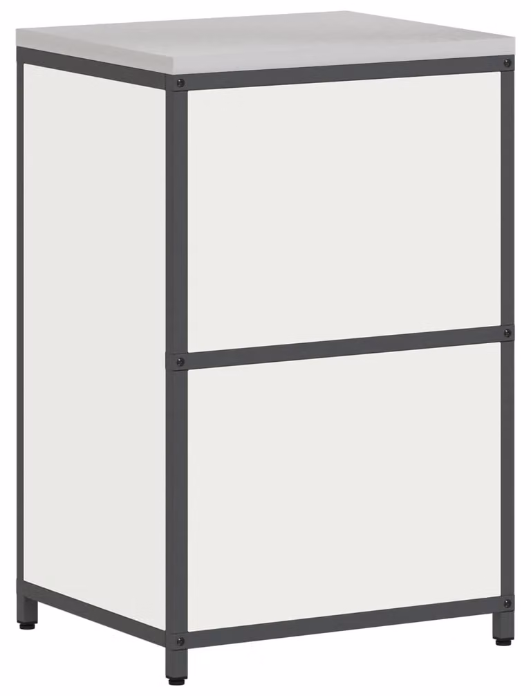 Stoccaggio in cucina HATTEM Bianco 60 x 50 x 92 cm Acciaio