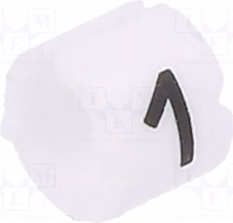 30 etichette per cavi e conduttori, da 2,6 a 3,5 mm, modello STD06W-1