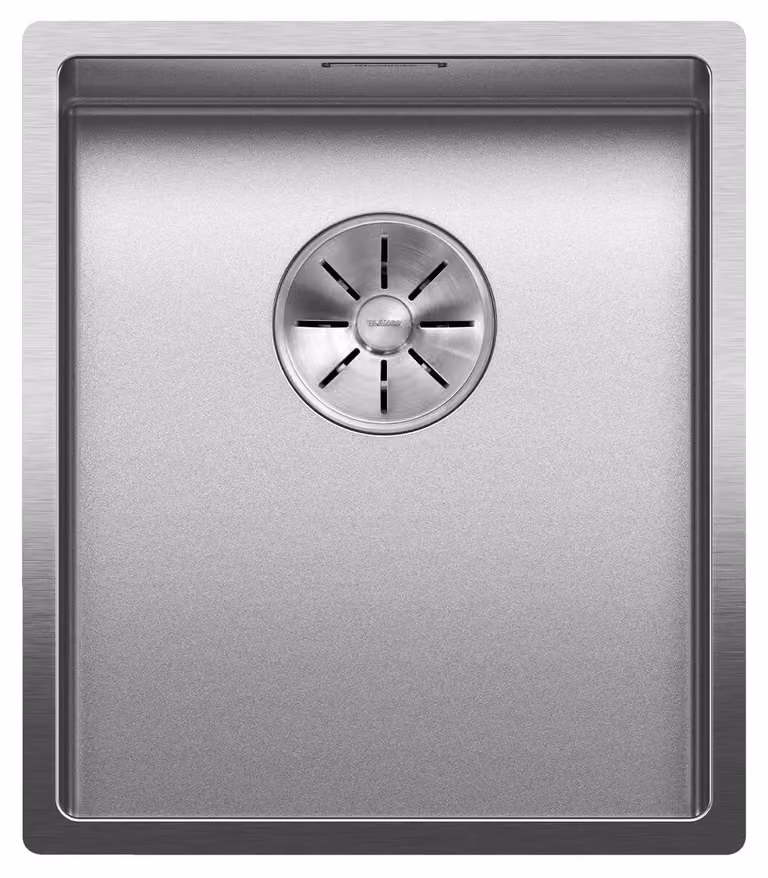 BLANCO CLARON 340-U Durinox®, acciaio inox Durinox®, senza comando a distanza dello scarico