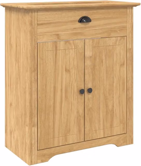 Armadio da bagno BODO con ante a battente marrone miele L 70 cm, P 35 cm, H 80 cm