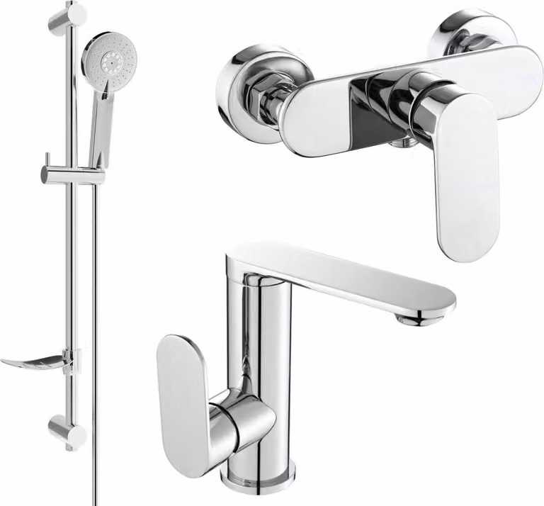 Mexen Milo DF40 set doccia, cromo - 713054DF40-00
