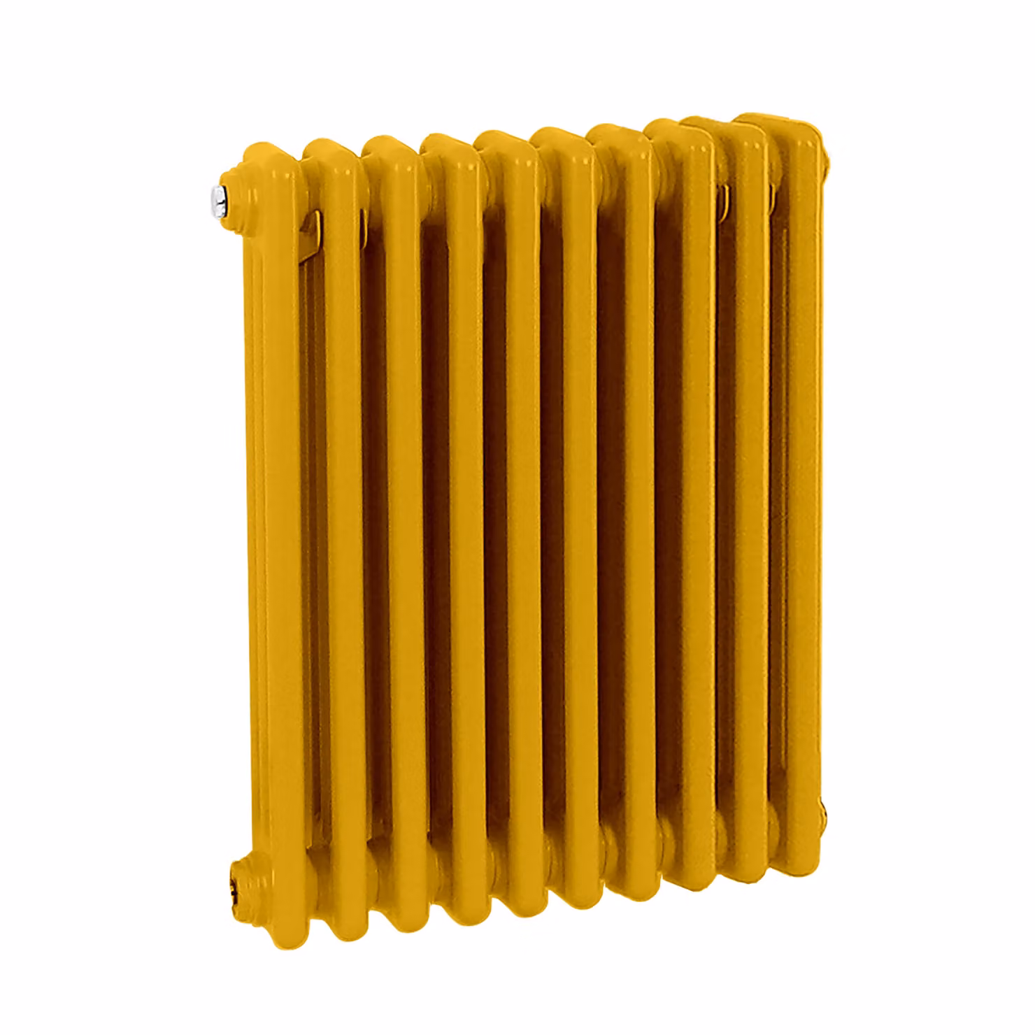 Radiatore Orizzontale a Colonne (2 Colonne) 600mm x 425mm - Giallo (Dandelion Giallo) - Regent