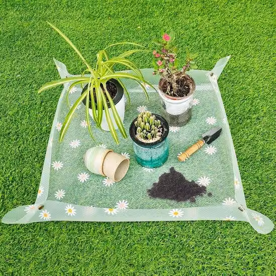 Tappetino da giardino, impermeabile, regolabile, 70 x 70 cm