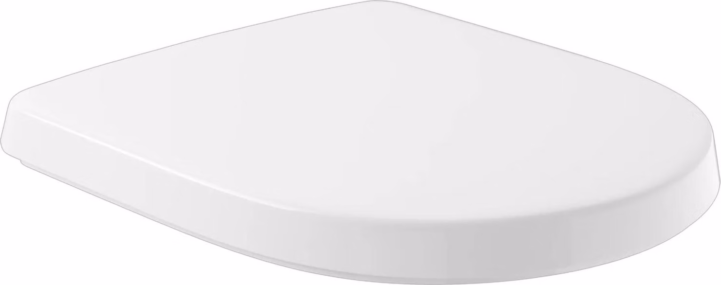 Villeroy & Boch Sedile WC bianco, cerniere in acciaio inox, 1 pz.