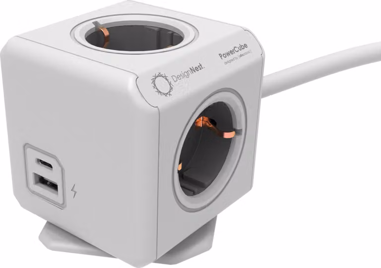 PowerCube Extended USB A+C 1,55 mm2 250 V 1,5 m