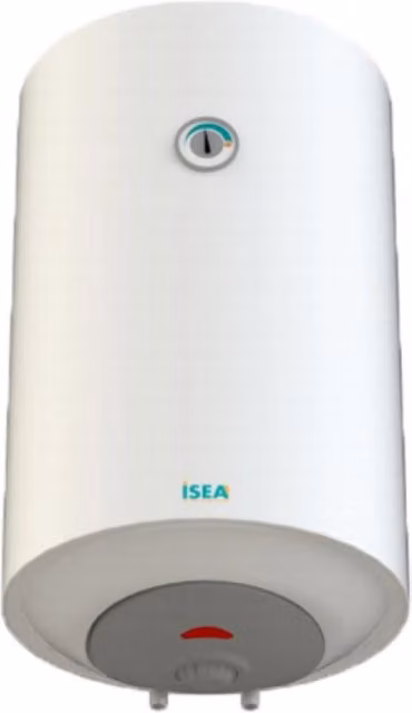 Scaldabagno Elettrico Isea Swing Verticale da 50 Litri Bianco in Acciaio Inox