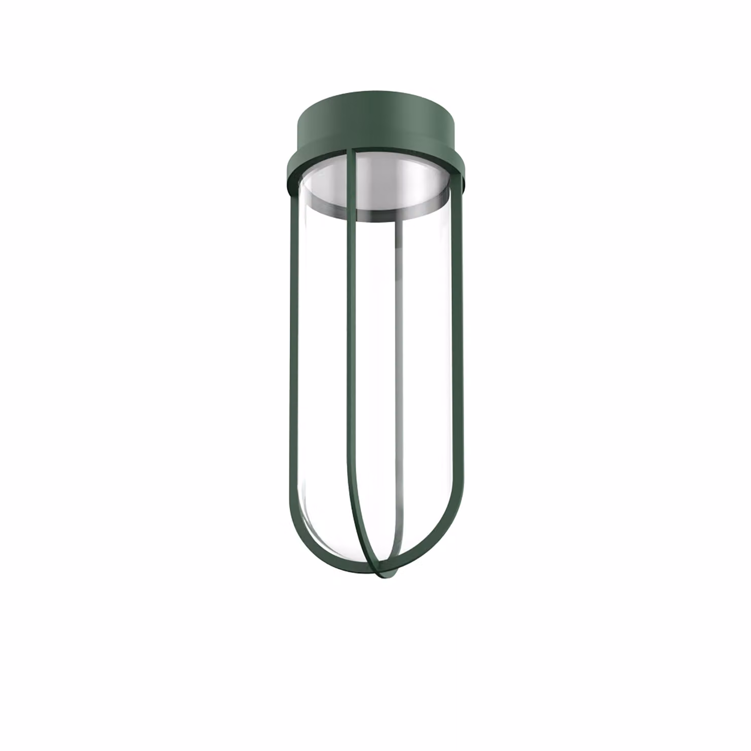 Flos - In Vitro Ceiling Dimmable 1-10V - Esterno - Verde Foresta