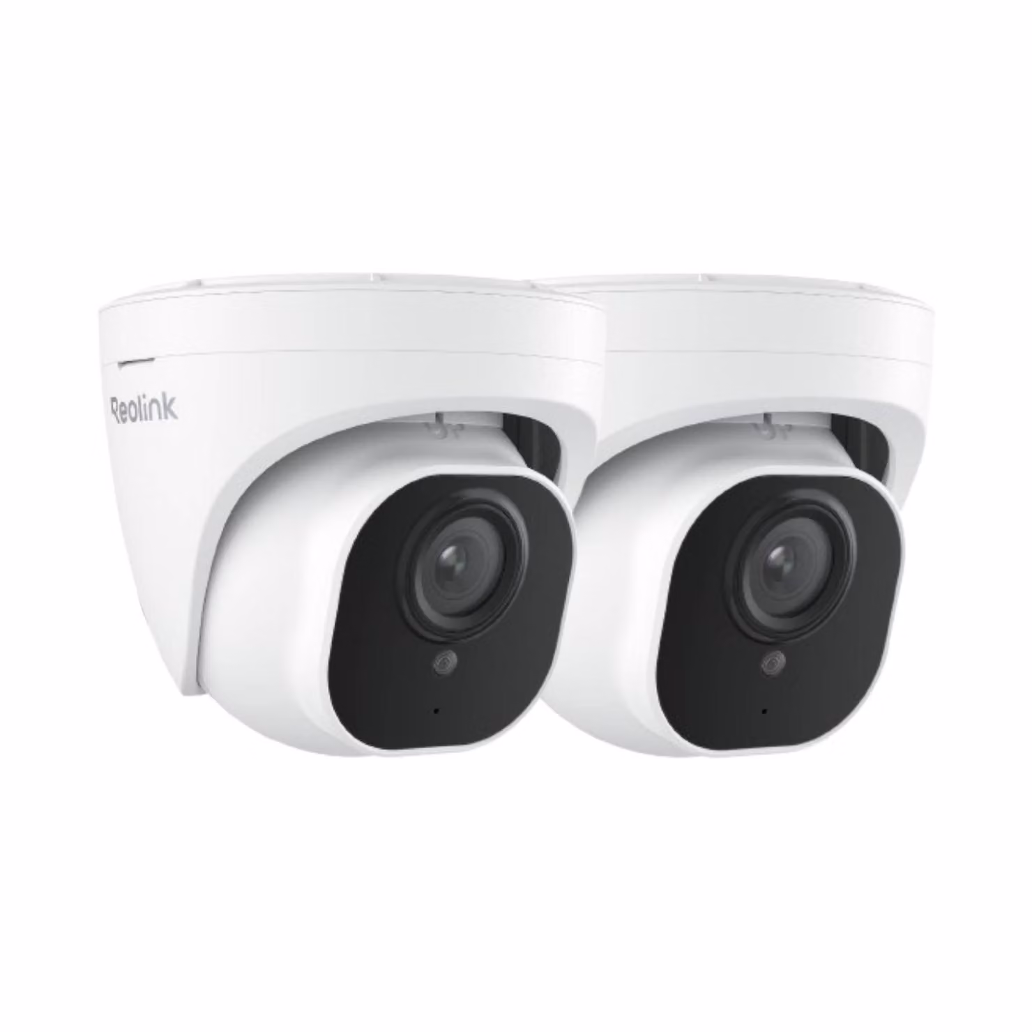 Reolink RLC-820A, telecamere di sorveglianza per esterni 4K 8MP PoE, rilevamento persone/veicoli/animali, visione notturna, registrazione audio, time lapse, IP66, confezione da 2 pz