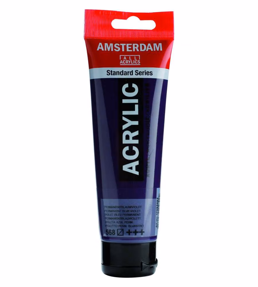 Amsterdam Acrylic 120 ml Violetto Blu Permanente