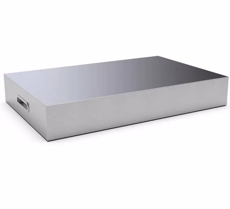 Coperchio da appoggio in acciaio inox per plancha 30 Brabura