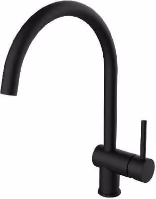 Paffoni Light - Miscelatore per lavello, nero opaco LIG280NO