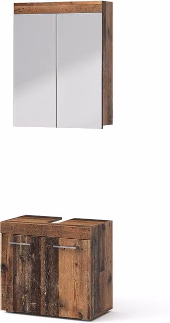 Set di mobili da bagno Luna Oldstyle 2 pezzi Vicco