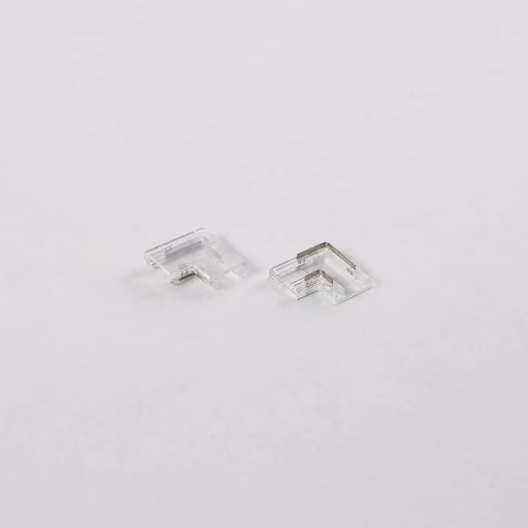 ARELUX XSOLIS - Elemento di connessione a 90 gradi, larghezza 10 mm, per strisce LED, grado di protezione IP20 (confezione da 5 pezzi)