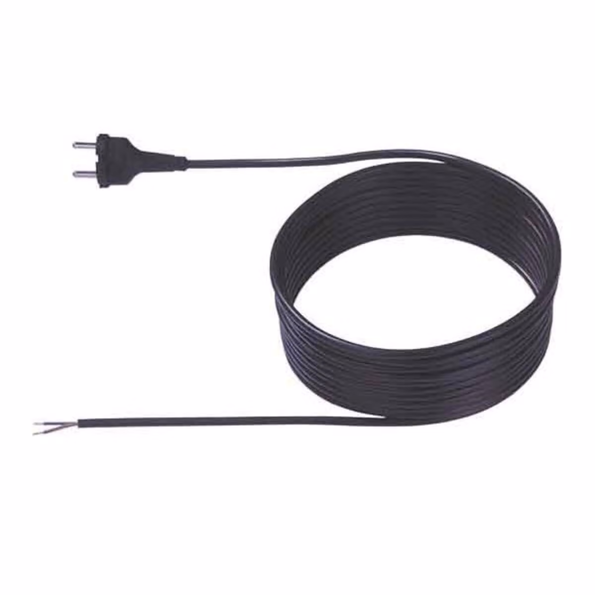 BACHMANN cavo aspirapolvere 2x0,75 6,3 m, H05VV-F Cavo aspirapolvere cont. pz.