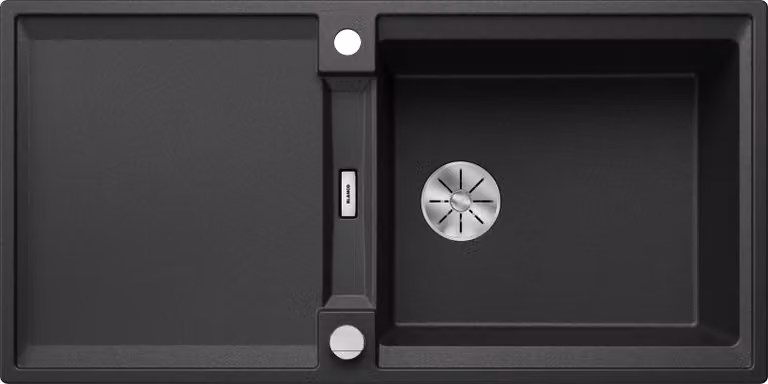 BLANCO ADIRA XL 6 S-F lavello da incasso SILGRANIT antracite da 60 cm con comando a distanza dello scarico, con accessori