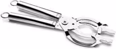 Apri barattoli a pinza Ghidini Cipriano SMART in acciaio inossidabile colore argento cromo lucido