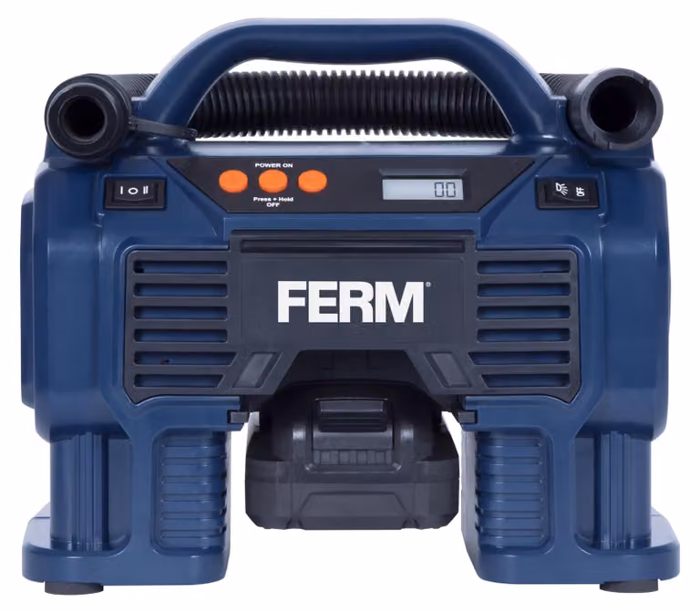 Compressore portatile wireless a 20 V - Pressione massima di lavoro: 160 PSI - Capacità: 12 litri al minuto