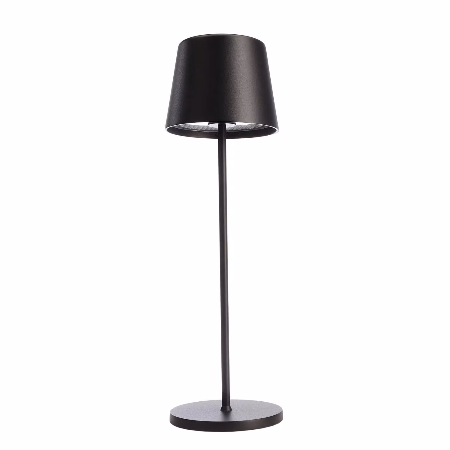 Deko-Light, lampada a batteria, Canis, 3,5 W, 2200/3000 K, nera, 270 lm, tensione di ingresso: 3,7 V/DC, alluminio pressofuso, finitura opaca, grado di protezione IP 65
