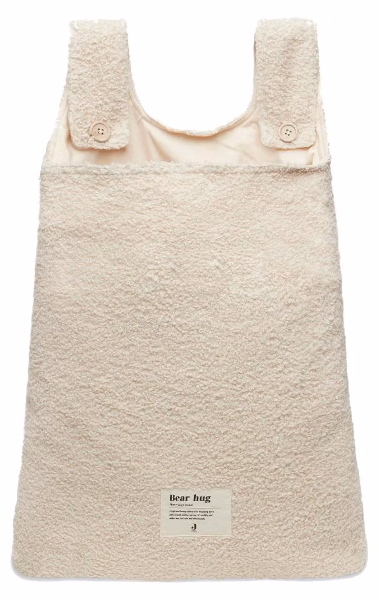 Borsa porta letto Boucle - Naturale