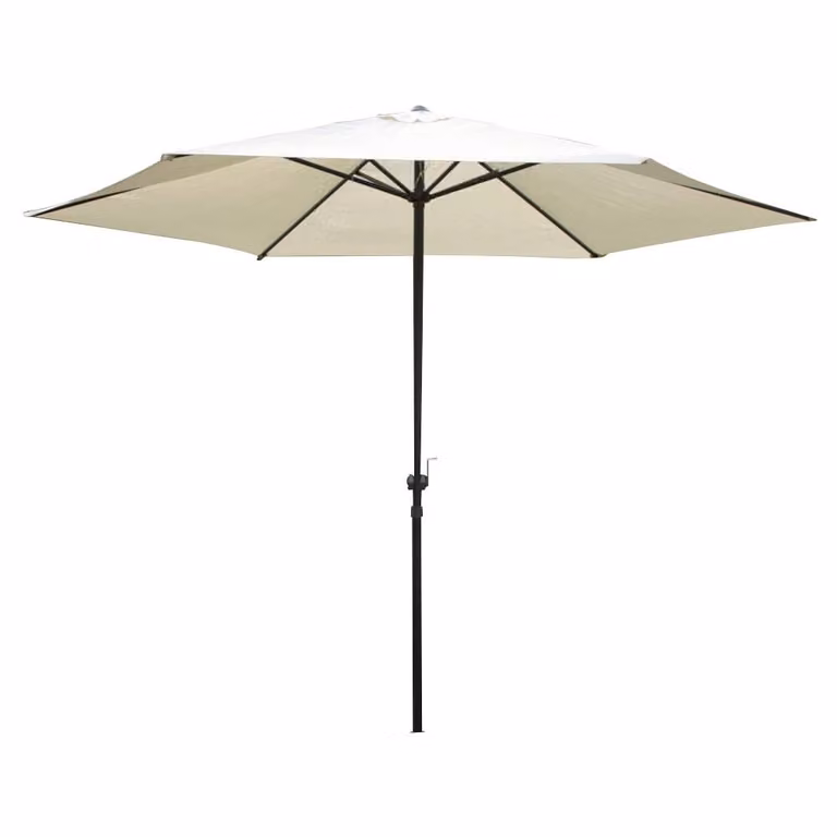 Garden Pleasure 504356 Garden Pleasure Sonnenschirm Garden Pleasure sechseckig beige