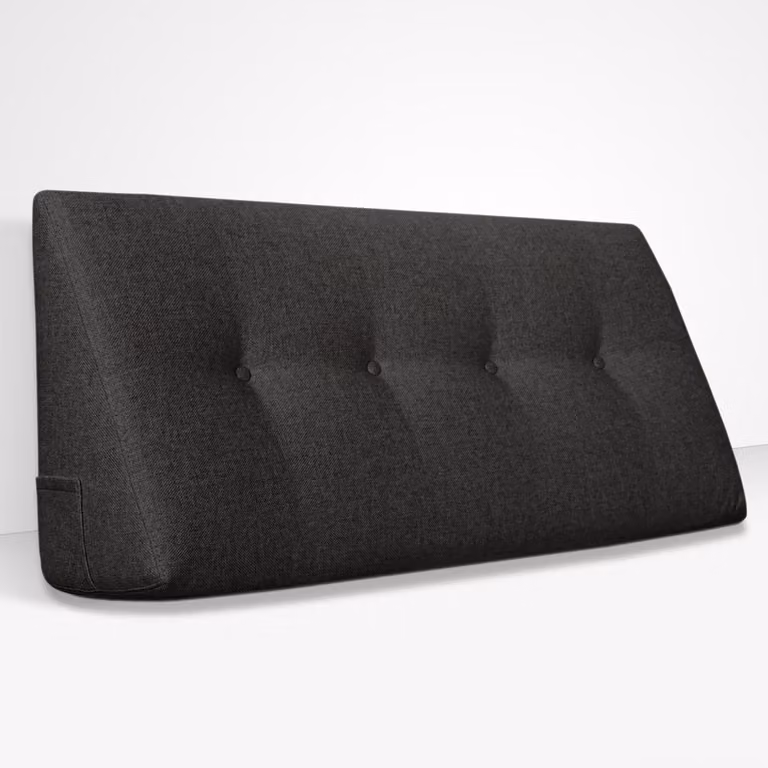 Cuscino da Lettura a Cuneo Chill Pillow 120 cm x 26 cm Nero