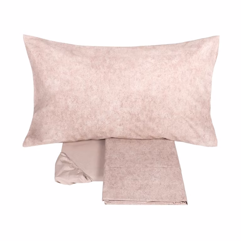 GALUCHAT Completo lenzuolo copriletto - Taglia: 2 piazze,Colore: GALUCHAT - ROSA BOHO