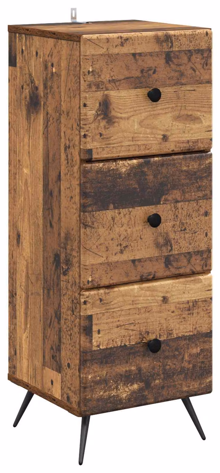Mobile con Cassetti Legno antico 33 x 34,5 x 90 cm