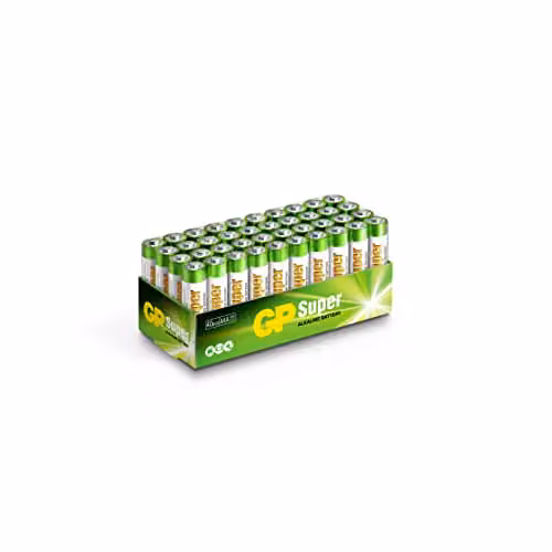 V-TAC Batterie Alcaline AAA - Confezione 40 Pezzi