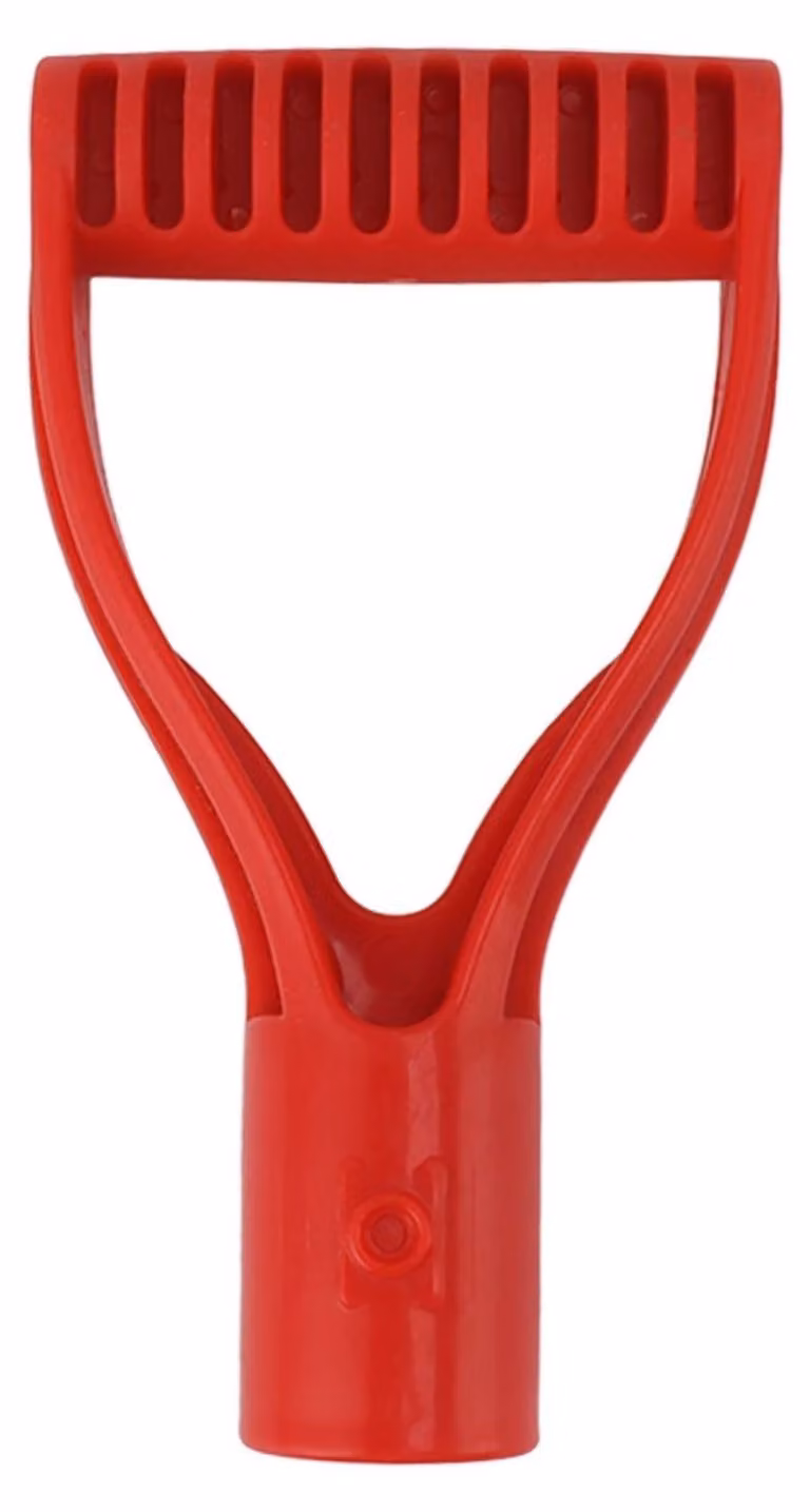 Maniglia di ricambio per pala da neve - Plastica - Rossa
