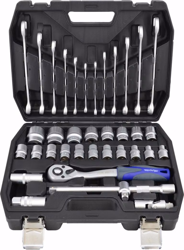 Set Adler di chiavi a bussola da 1/2" e 37El.