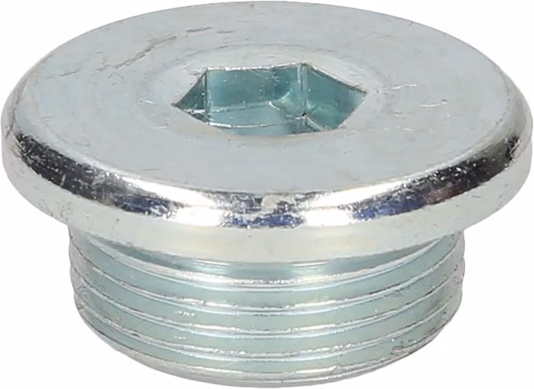 Tappo di scarico olio, esagono incassato 10mm, M24x1,5x9mm, confezione da 10