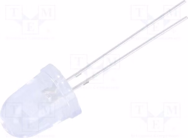 2x LED 8° Serie: Bullet OSG5DAA201A, diodi LED a montaggio superficiale (SMD), 10mm, 10mm, verde, 36000÷40000 mcd